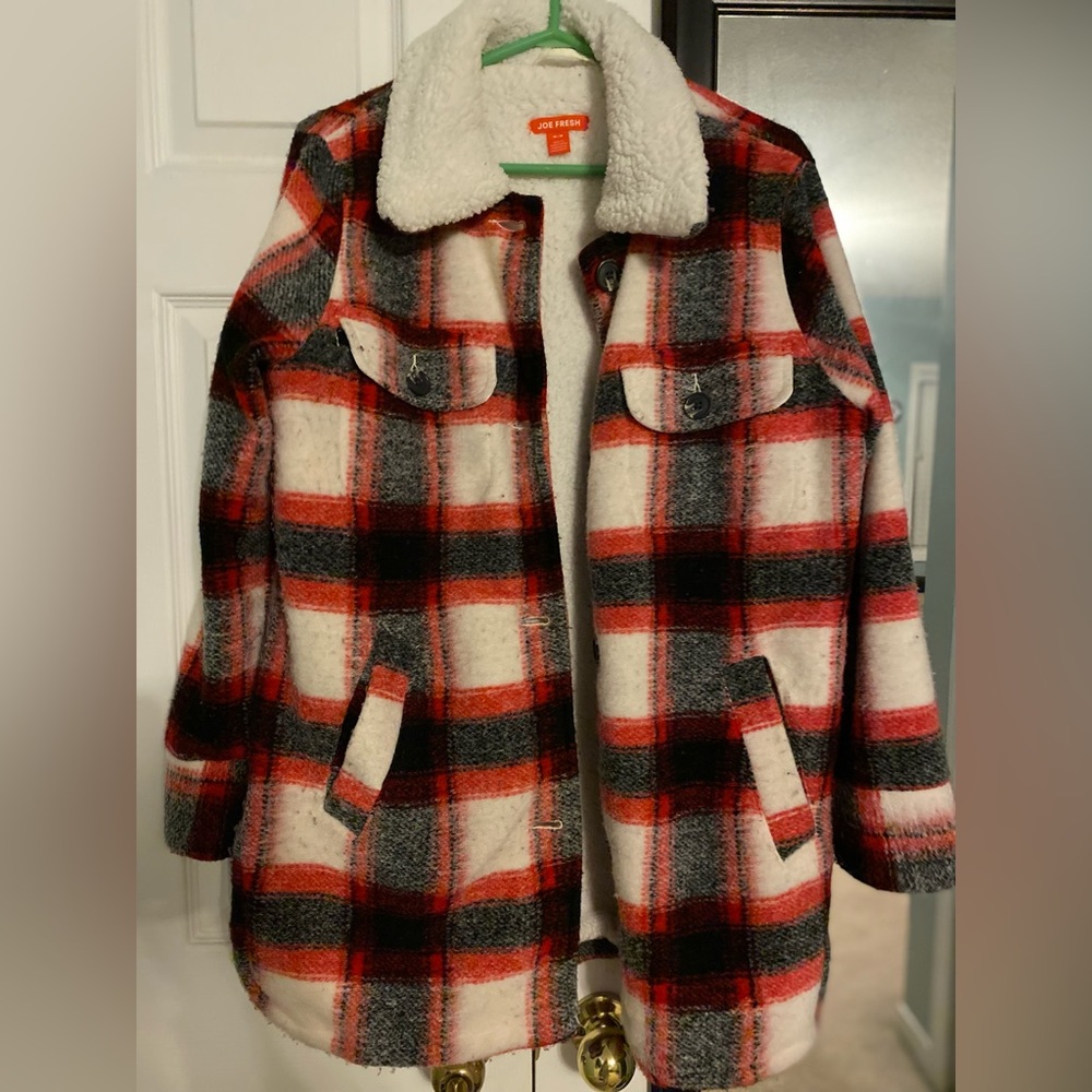 Plaid Sherpa Shacket